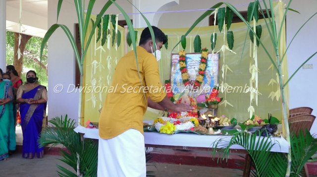 Pongal festival of Alayadivembu Divisional Secretariat-2021
